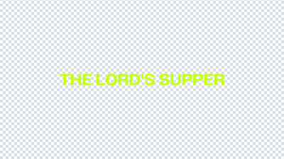 Lightspeed Rays The Lord's Supper | Church Motion Graphics