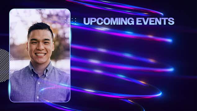 Electric Frames Upcoming Events | Church Motion Graphics