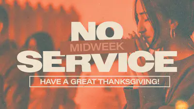 No Midweek Service Light Leak Gradient | Church Motion Graphics