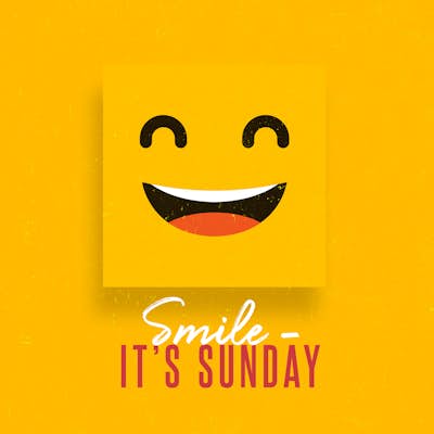 Smile It S Sunday Bright Emoji Church Motion Graphics